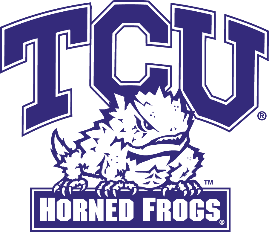 TCU Horned Frogs 1997-2012 Alternate Logo DIY iron on transfer (heat transfer)